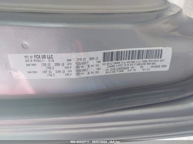 2C4RC1GG9GR306640 Chrysler Town & Country Limited Platinum