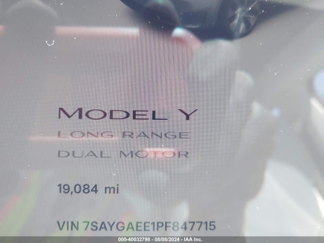 2023 TESLA MODEL Y 7SAYGAEE1PF847715 Photo 6