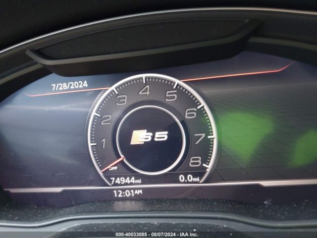 WAUC4CF56JA038766 Audi S5 3.0t Premium Plus