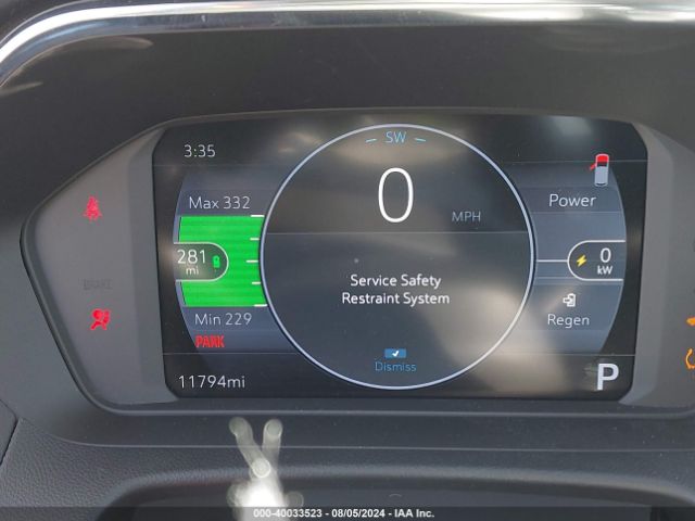 1G1FY6S09P4118966 Chevrolet Bolt Euv Fwd Lt