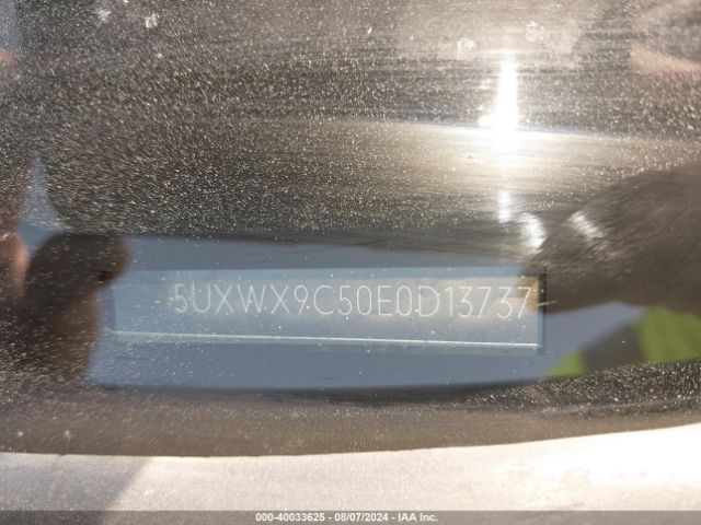 5UXWX9C50E0D13737 BMW X3 Xdrive28i