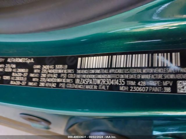ZASPATDW2R3041435 Alfa Romeo Tonale Veloce Eawd