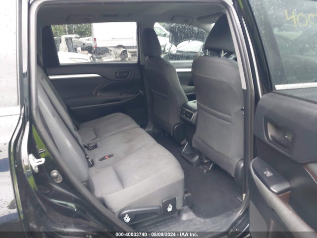 Toyota Highlander Le 2019 5TDZZRFH4KS323627 Image 8