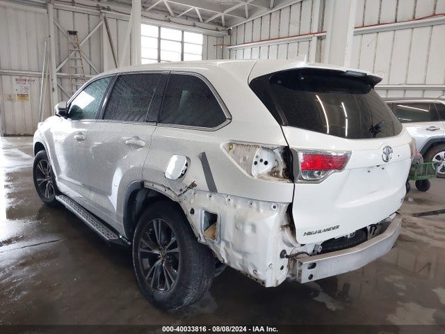 Toyota Highlander Xle V6 2016 5TDJKRFH3GS243678 Image 3