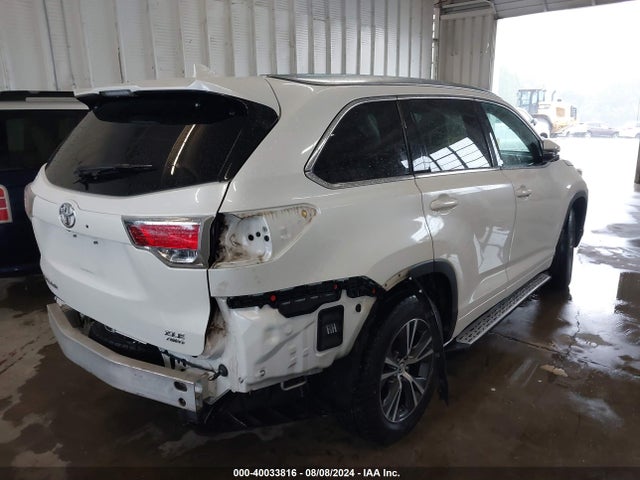 Toyota Highlander Xle V6 2016 5TDJKRFH3GS243678 Image 4