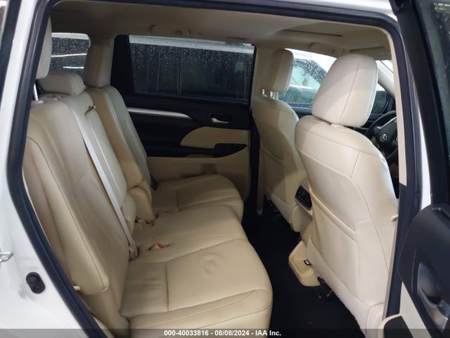 Toyota Highlander Xle V6 2016 5TDJKRFH3GS243678 Image 8