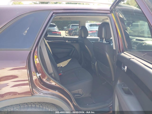 KIA SORENTO LX 2015 5XYKTDA6XFG652864 Image 8