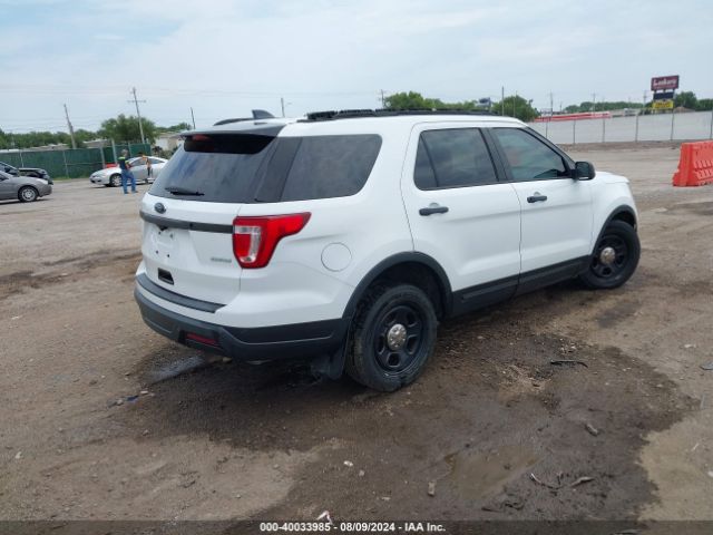 1FM5K8AT9JGA72634 Ford Police Interceptor Utility