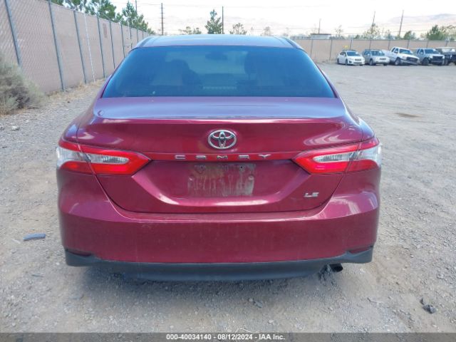 4T1B11HK0JU652589 Toyota CAMRY LE