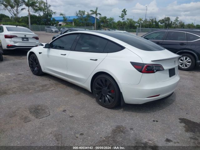 5YJ3E1EC5NF154915 Tesla Model 3 Performance Dual Motor All-wheel Drive
