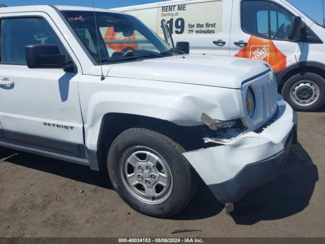 1C4NJPBA8GD528194 Jeep Patriot Sport