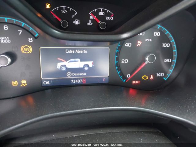 1GCGTDEN0L1177289 Chevrolet Colorado 4wd  Short Box Z71