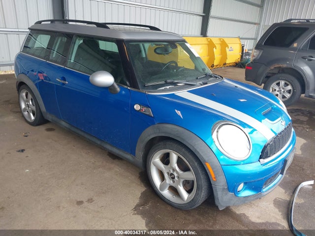 2009 MINI COOPER S CLUBMAN WMWMM33549TP92452 Photo 0