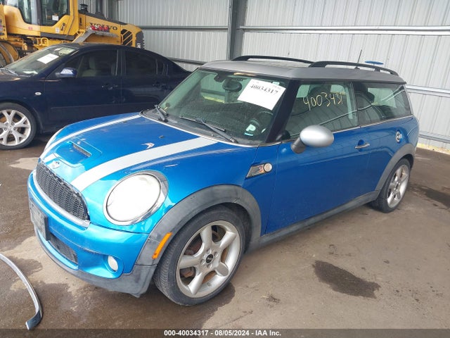 2009 MINI COOPER S CLUBMAN WMWMM33549TP92452 Photo 1