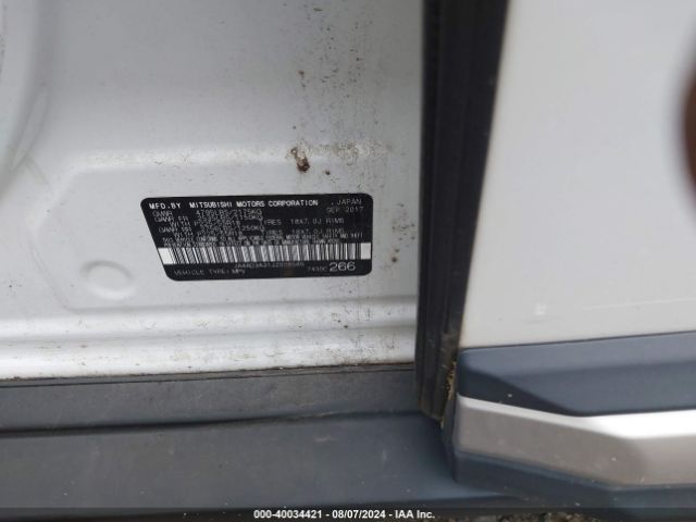 2018 MITSUBISHI OUTLANDER JA4AD3A31JZ008585 Photo 8