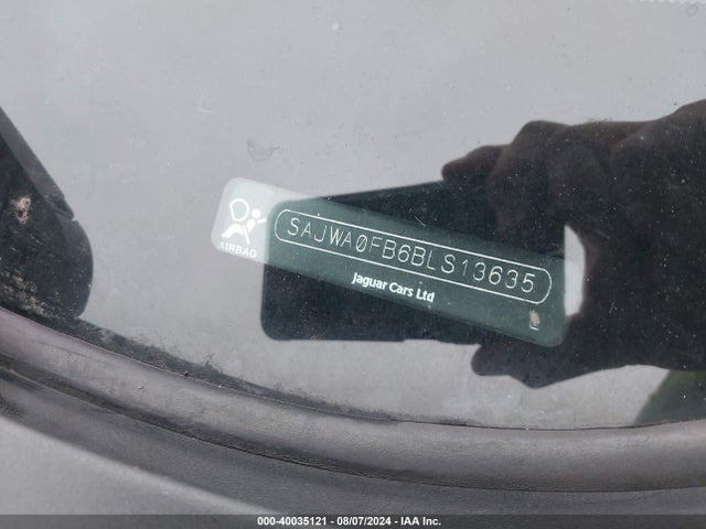 2011 JAGUAR XF SAJWA0FB6BLS13635 Photo 8