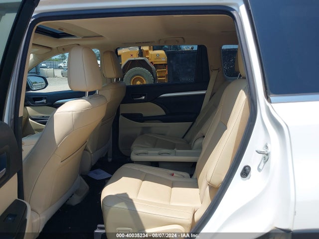 Toyota Highlander Xle V6 2016 5TDKKRFHXGS167445 Image 21
