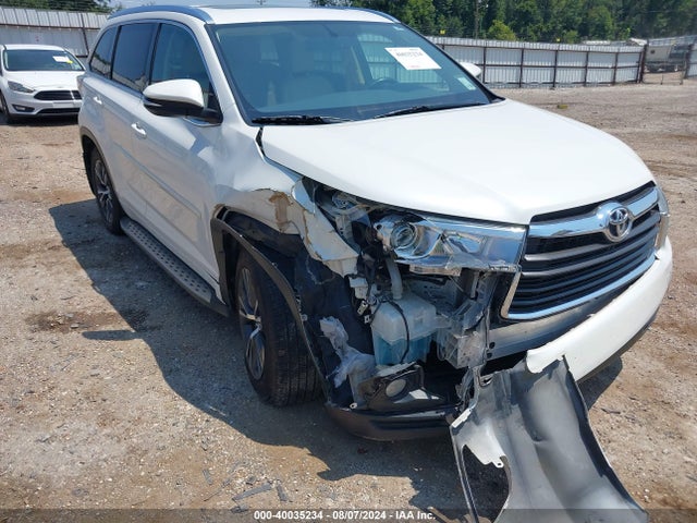 Toyota Highlander Xle V6 2016 5TDKKRFHXGS167445 Image 6