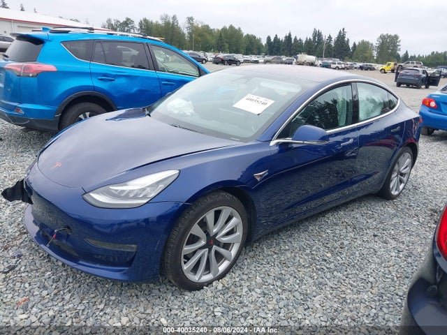 Tesla Model 3 Long Range/mid Range 2018 5YJ3E1EA5JF033410 Image 2