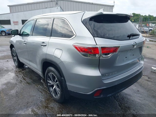 Toyota Highlander Xle V6 2016 5TDJKRFH7GS252982 Image 3