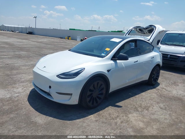 2021 TESLA MODEL Y 5YJYGDEF7MF264620 Photo 1
