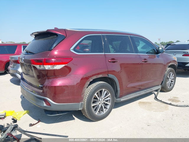 Toyota Highlander Xle 2017 5TDKZRFHXHS232338 Image 4