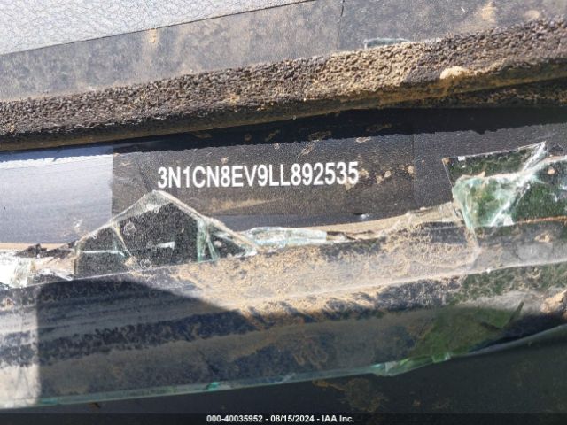 3N1CN8EV9LL892535 Nissan Versa Sv Xtronic Cvt