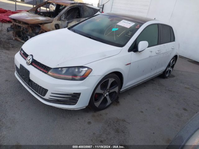 3VW4T7AU7FM017769 Volkswagen Golf Gti 2.0t Autobahn 4-door