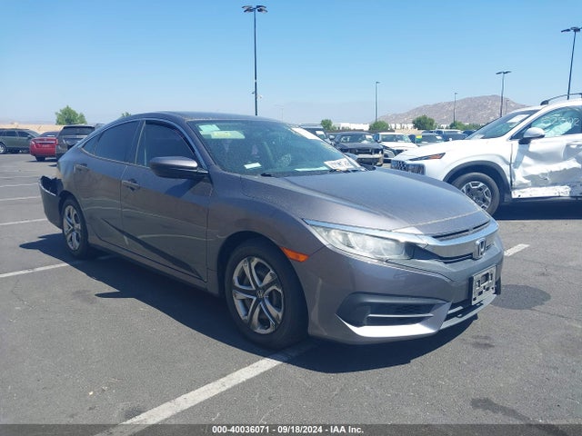 Honda Civic Lx 2017 2HGFC2F58HH509665 Image 1