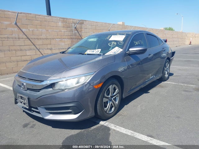 Honda Civic Lx 2017 2HGFC2F58HH509665 Image 2