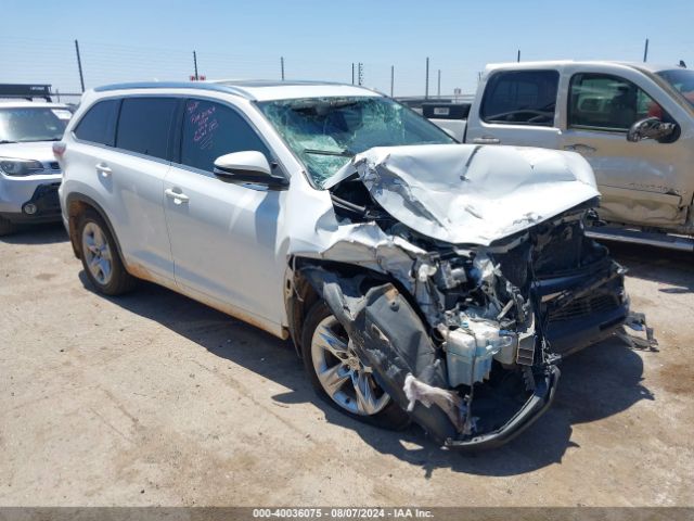5TDDKRFH3FS155614 Toyota Highlander Limited V6