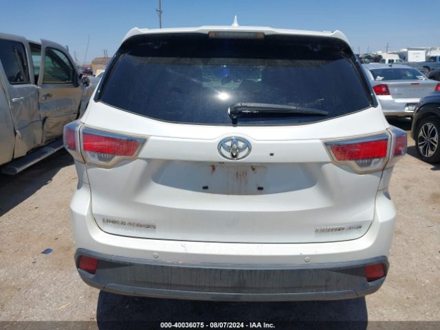 5TDDKRFH3FS155614 Toyota Highlander Limited V6