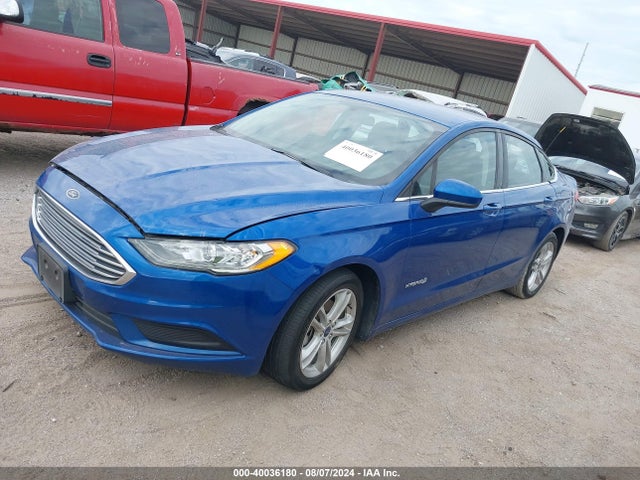 Ford Fusion Hybrid Se 2018 3FA6P0LU2JR174938 Image 2