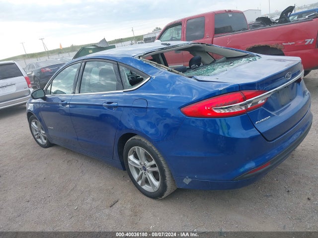 Ford Fusion Hybrid Se 2018 3FA6P0LU2JR174938 Image 3