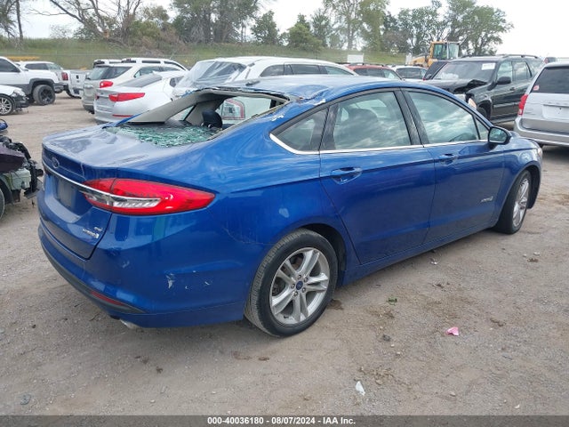Ford Fusion Hybrid Se 2018 3FA6P0LU2JR174938 Image 4