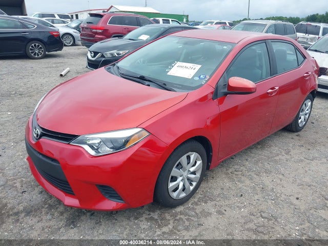 Toyota COROLLA LE 2014 5YFBURHE5EP062041 Image 2