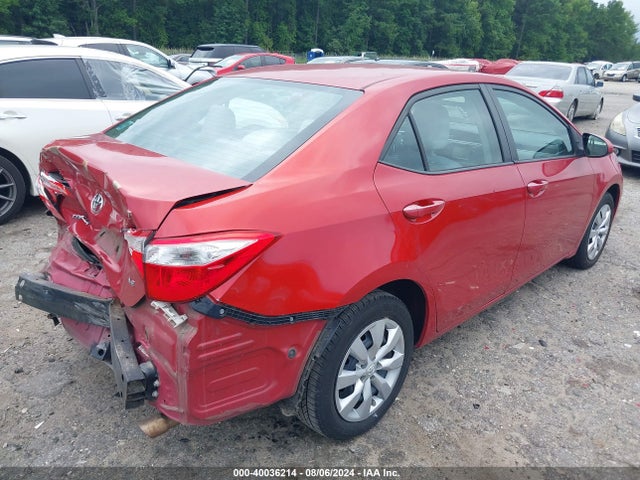 Toyota COROLLA LE 2014 5YFBURHE5EP062041 Image 4