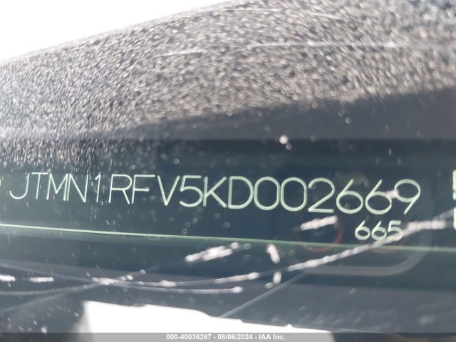 Toyota Rav4 Limited 2019 JTMN1RFV5KD002669 Image 17