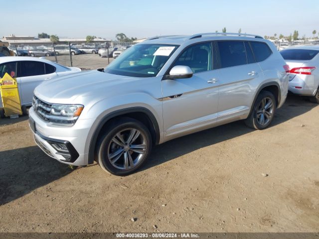 1V2RR2CAXKC606760 Volkswagen Atlas 3.6l V6 Sel R-line