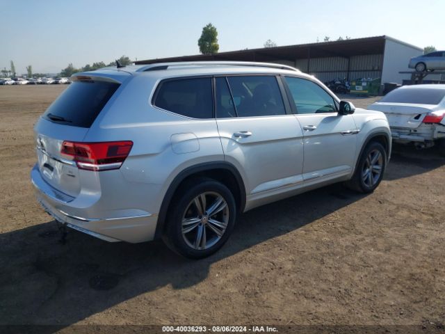 1V2RR2CAXKC606760 Volkswagen Atlas 3.6l V6 Sel R-line