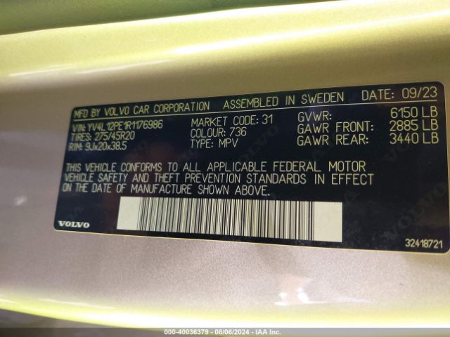 YV4L12PE1R1176986 Volvo Xc90 B5 Plus Bright Theme