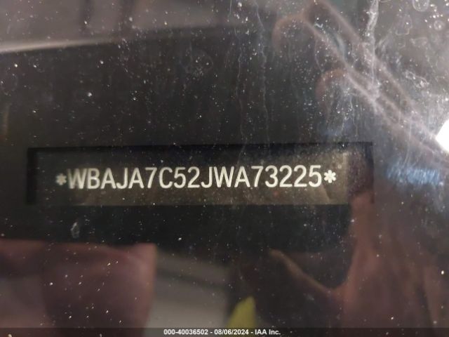 WBAJA7C52JWA73225 BMW 530i Xdrive