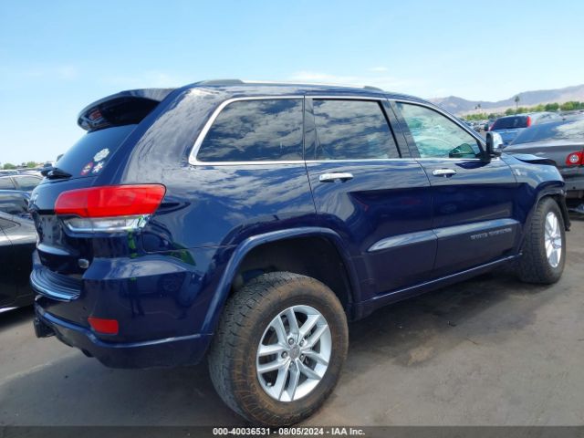 1C4RJFCG5HC706813 Jeep Grand Cherokee Overland 4x4
