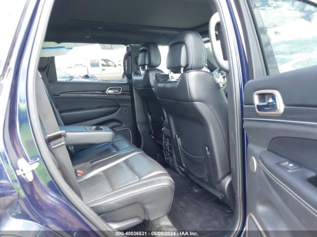 1C4RJFCG5HC706813 Jeep Grand Cherokee Overland 4x4