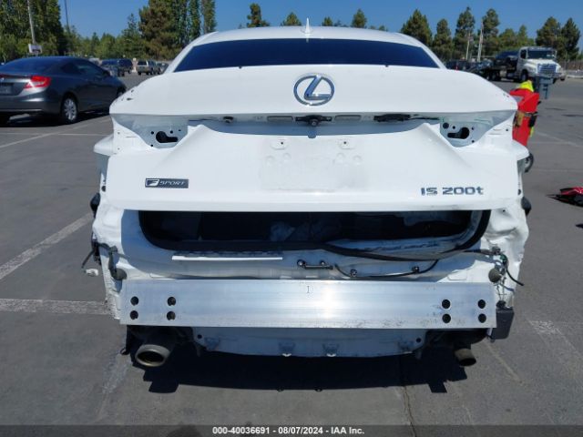 JTHBA1D25G5030209 Lexus IS 200T