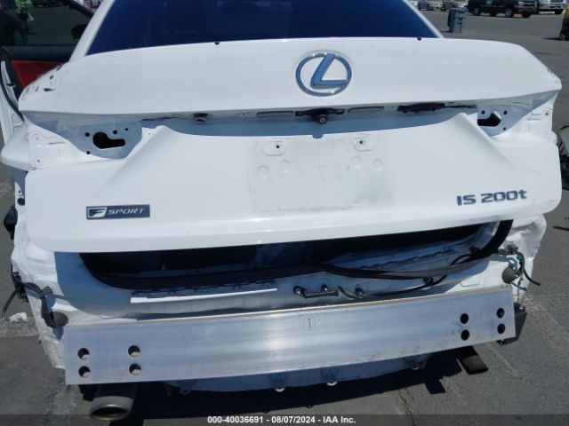 JTHBA1D25G5030209 Lexus IS 200T