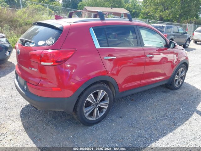 KNDPCCA64E7628183 KIA Sportage Sx