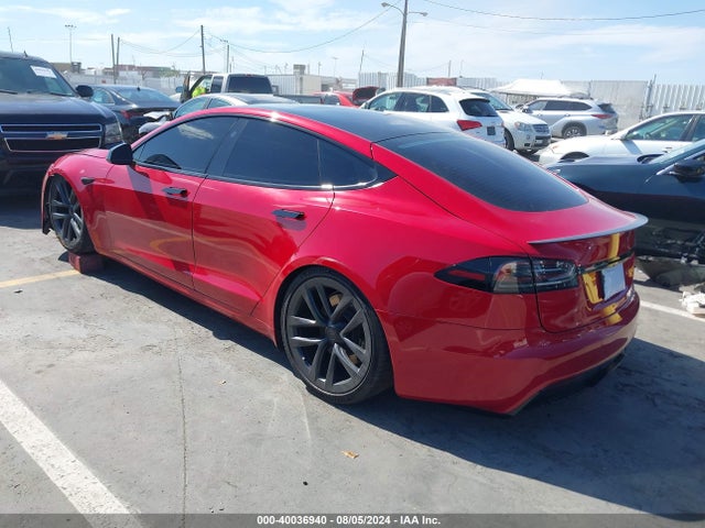 5YJSA1E61NF488148 Tesla Model S Plaid Tri Motor All-wheel Drive