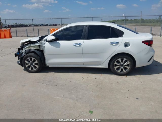 3KPA24AD9NE495580 KIA RIO S