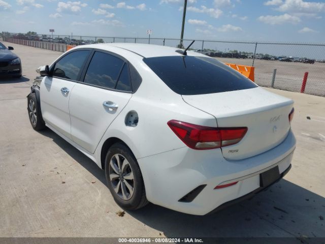 3KPA24AD9NE495580 KIA RIO S